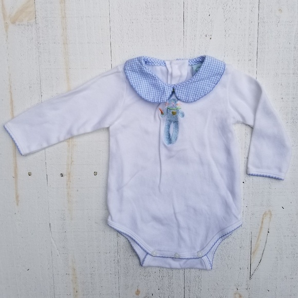 Chez Ami Bunny Onesie sz 12 mo long sleeve - Picture 1 of 8